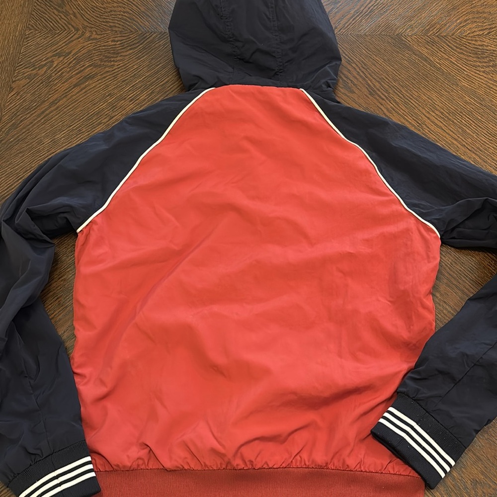Women’s Vintage style adidas windbreaker Jacket 1/4 zip up Size Small - Picture 10 of 11